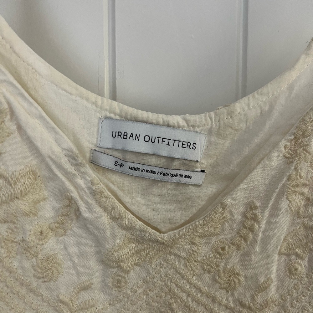 Urban Outfitters Cream Mini Dress - Picture 2 of 2